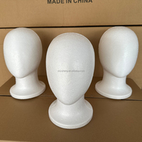 Nouvelle Conception Tête de Mannequin en Polystyrène Sans Visage pour Pratique de Coiffure, Beauté des Cheveux, Maquillage, Coloration DIY, Moules de Tête