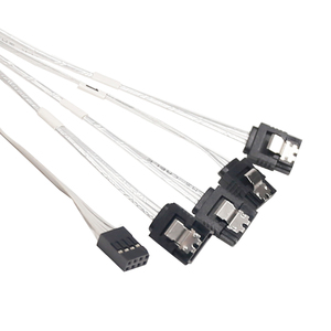 Máy chủ Ổ cứng HD CÁP <span class=keywords><strong>SAS</strong></span> Ổ cứng kết nối với Bo mạch chủ cáp tốc độ cao HD <span class=keywords><strong>Mini</strong></span> <span class=keywords><strong>SAS</strong></span> SFF <span class=keywords><strong>8643</strong></span> đến <span class=keywords><strong>4</strong></span> <span class=keywords><strong>SATA</strong></span> 7 Pin - Product Image 6