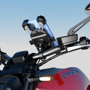 Soporte Universal para Bicicleta con Rotación de 360 Grados para Teléfonos Celulares de 4.2 a 7.2 Pulgadas, Soporte Flexible para Teléfono de Bicicleta, Motocicleta - Product Image 3