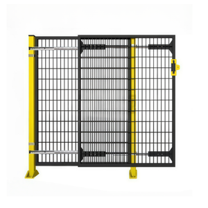 Endüstriyel Robot Güvenlik Koruması Çit Makine Koruma Çiti Güçlü Galvanizli Çelik Çarpışma Önleyici Bariyer - Product Image 5