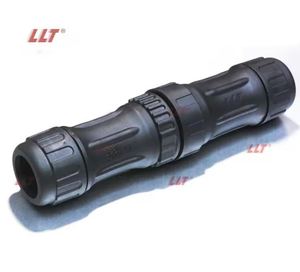 LLC ขั้วต่อสายไฟกันน้ำ IP68สำหรับ3pin 2PIN อุตสาหกรรม M45สายไฟแบบสกรู600V 80A แบบ4ขา3pin - Product Image 3