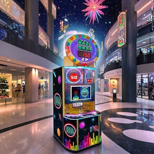 Máquina de Entretenimiento de Madera Operada con Monedas, Didi Ball, Juego de Lotería Mecánica de Alta Tecnología para Parques Infantiles Urbanos - Product Image 1