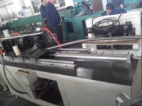 Tuyau d'arrosage d'incendie automatique en acier inoxydable de 25.4mm formant la ligne de Production de tuyaux de Machine Fabrication de construction PLC utilisé