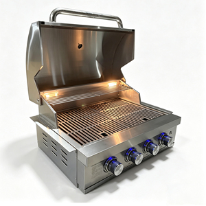 Cocina Exterior de Lujo Personalizada de Fábrica, Juego Completo con Parrilla de Gas y Encimera de <span class=keywords><strong>Granito</strong></span>, GLP/GN - Product Image 4