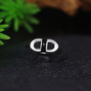 แหวนแฟชั่น สแตนเลสสตีล 316L ชุบทอง PVD ดีไซน์ทนทานและเป็นมิตรต่อสิ่งแวดล้อม - Product Image 3
