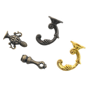 European Style Zinc Alloy Plated Cabinet <b>Drawer</b> Ring <b>Pull</b> Handle Antique Bronze <b>Gold</b> Durable Home Decoration - Product Image 5