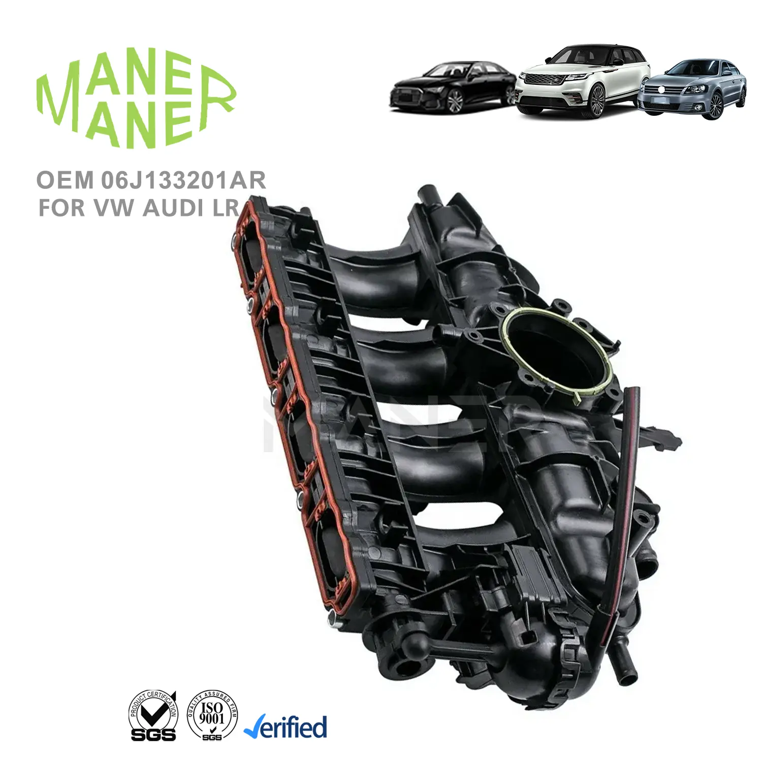 MANER Auto Engine Systems 06J133201AR 06J133201BA 06J133201R manufacture well made Intake Manifold for V/W Auudi Seaat 2.0