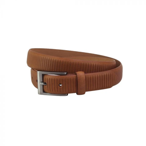 Ceinture en cuir pour homme de qualité supérieure avec boucle à ardillon robuste, confortable et réglable, idéale pour les occasions décontractées et professionnelles en extérieur. - Product Image 2