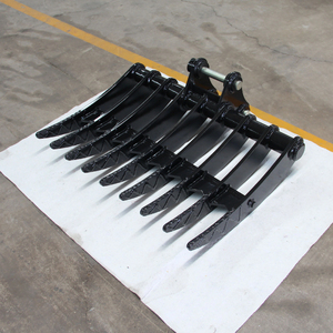 XZFE Accessoires d'excavatrice de haute qualité, râteaux à racines pour le défrichement des terres - Product Image 2