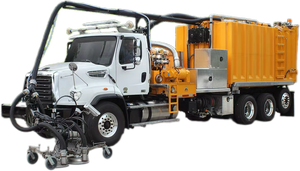 Máquina de hidrochorro DLS 350 bomba de alta Presión Bomba de eje vacío bomba desnuda Max. presión 250Mpa Max. flujo 40 Lpm - Product Image 2