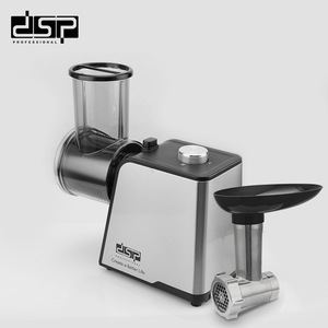 เครื่องบดเนื้อและเครื่องหั่นไฟฟ้า DSP 1000W สแตนเลสสตีลอเนกประสงค์สำหรับผักและเนื้อสัตว์ - Product Image 2