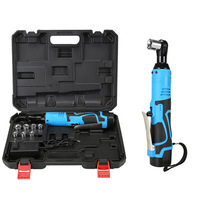Clé à cliquet industrielle portable rechargeable 12V, clé dynamométrique électrique à angle droit, outil de réparation automobile, personnalisation disponible