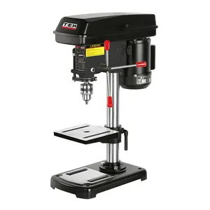 TEH Bench Drill Press Ideal For Light Domestic And Workshop Use Suitable For Hardwoods And Softwoods Metal Plastics