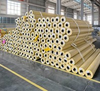 Bâche de camion imperméable et ignifuge 650 g/m², en PVC, en rouleaux ou en feuilles, tissu enduit de PVC industriel pour tentes