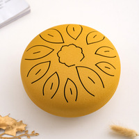Tambour céleste 6 pouces 11 tons Do majeur en acier au carbone, instrument de percussion pour enfants, fabriqué en Chine, export transfrontalier