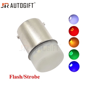 Bombillas LED de Señalización Blancas, Rojas y Amarillas 3014 9SMD 12V/24V, Luces Estroboscópicas Intermitentes S25, Modelos BA15S <span class=keywords><strong>BAY15D</strong></span> <span class=keywords><strong>1157</strong></span> para Luces de Reversa - Product Image 2