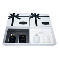 Coffret Cadeau Luxe Éco-responsable pour Mariages et Événements : Bougie Parfumée et Diffuseur à Bâtonnets Parfumés