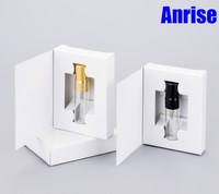 Logo personnalisé mini bouteille de parfum en verre de 10ml avec emballage de boîte 3ml petit échantillon vide 5ml vaporisateur boîte de parfum bas quantité minimale de commande