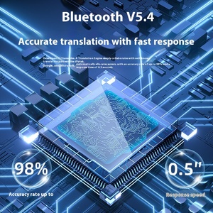 Occhiali Smart Comodi con Cuffie Audio per Interpretazione Simultanea e Traduzione AI - Occhiali da Sole Smart di Tendenza 2026 - Product Image 3