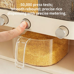 ที่จัดระเบียบอาหารแบบติดผนัง 2 ชั้น 5 ช่อง ประหยัดพื้นที่ สำหรับเก็บของในครัว ขายดีที่สุด - Product Image 5