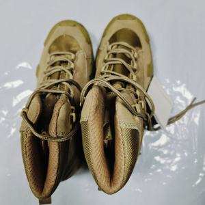 TSB07-1 personnalisé Stock promotion bas moyen haut bottes de randonnée tactiques robustes <span class=keywords><strong>chaussures</strong></span> de marche d'entraînement - Product Image 5