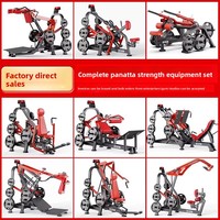 Équipement de fitness - Ensemble complet de salle de sport avec machines d'entraînement pour le dos, les jambes et la poitrine F5000 Strength Trainer