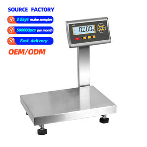 पशु बोर्ड प्लेटफॉर्म के लिए स्केल इंडिकेटर 30 किलो टेबल शॉप मवेशियों का वजन मैनुअल 110v pcb 15 किलो डिजिटल बेंच स्केल - Product Image 1