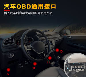 Herramienta de escaneo OBD2 V519, herramienta de diagnóstico automático portátil de plástico para lector de código de falla de motor, escáner de código OBDII ELM327 OBD2 - Product Image 5