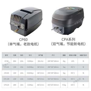 Hailea Origine Fabricant Série CPA Pompe à air portable AC/DC Batterie rechargeable Autonomie 9H Fish Pond Sea Food Tank Pompe à oxygène - Product Image 6