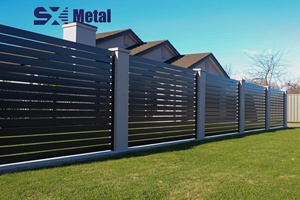 Courtyard Balcony Stair Commercial Park Front Yard Backyard Boundary <strong>Guard</strong> Modern Contemporary Decorative Aluminum <strong>Houses</strong> - Product Image 4