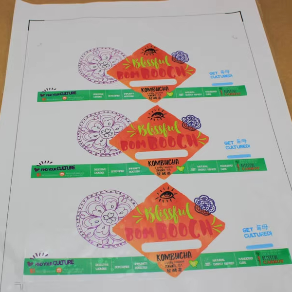 Factory Price Packaging Box Transparent Package Seal Label Sticker