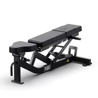 Banc de musculation réglable en acier à prix réduit, équipement de fitness pour entraînement de force, idéal pour usage commercial et domestique