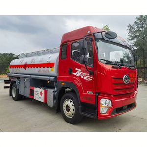 FAW Jiefang 4X2 New Diesel Oil Tank Truck 12000L Flammable Liquid Transport Fuel Mobile Tanker - Product Image 2