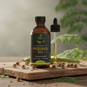 Aceites Portadores al por Mayor para Cosméticos y Cabello, Aceite <span class=keywords><strong>de</strong></span> Semilla <span class=keywords><strong>de</strong></span> <span class=keywords><strong>Moringa</strong></span> Prensado en Frío, 100% Puro, Natural y Orgánico - Product Image 1