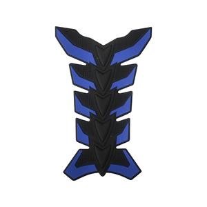 Autocollant 3D en caoutchouc en forme d'arête de poisson pour réservoir de moto, grand coussinet antidérapant pour réservoir, pour modification personnalisée - Product Image 4