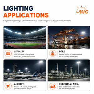 Lámpara LED <span class=keywords><strong>de</strong></span> Alta Luminosidad <span class=keywords><strong>de</strong></span> 170,000LM para Estadios, Lista para Transmisión HDTV, para Campos <span class=keywords><strong>de</strong></span> Fútbol, Estadios <span class=keywords><strong>de</strong></span> Fútbol, Lámpara <span class=keywords><strong>de</strong></span> Mástil Alto - Product Image 5