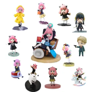 14 Styles 10-18CM SPY x FAMILY Anya Yor Forger Loid Forger Anime Figures Action Figurine Collectible Model Doll Toys