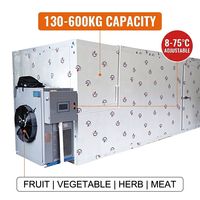 Betrouwbaar warmtepomp fruitdroogsysteem voor het hele jaar door mango verwerking, 400kg, werkt onder alle weersomstandigheden