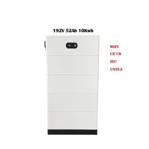 OEM ODM Design 10kw 20kw 30kw Stackable High Voltage HVS LiFePO4 Batteries For Household Energy Storage