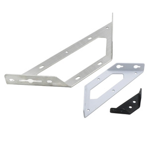 Support d'angle multifonctionnel en acier inoxydable Sukepu, 90 degrés, renforcé, pour support d'étagère de meubles - Product Image 5