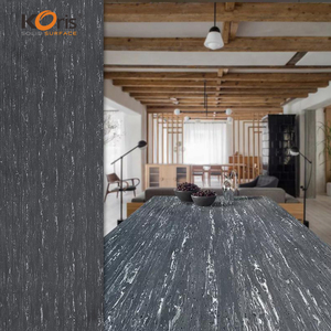 Koris đa màu sắc thiết kế acrylic rắn bề mặt bàn bếp phòng tắm Vanity đầu bàn ăn hàng đầu - Product Image 1