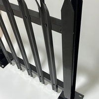 Panneaux de clôture en acier de haute qualité, revêtement poudré, système de clôture de sécurité pour la protection périmétrique des villas, écoles et parcs