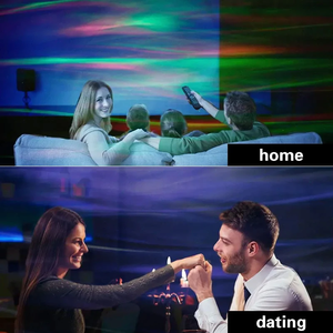 16-Color LED chiếu ánh sáng hiện đại Aura Glow đèn điều khiển từ xa cho home bar nhà hàng giáng sinh trang trí nội thất lấy cảm hứng từ đại dương sóng - Product Image 3