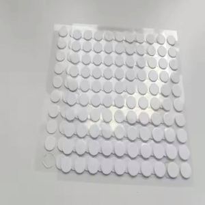 Wholesale Round <b>Hook</b> Fasteners with Strong <b>Adhesive</b> Circular Dots Strong <b>Adhesive</b> Nylon Discs and Back <b>Adhesive</b> Strong Stickers - Product Image 3