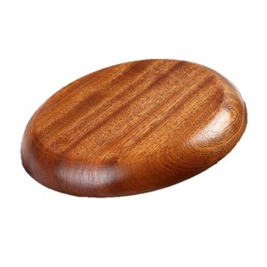 Bandeja rectangular de madera de ébano estilo japonés para vajilla, bandeja de té de madera maciza, soporte para tazas de té, plato de madera para el hogar - Product Image 5