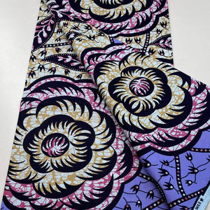 Tissu <span class=keywords><strong>en</strong></span> <span class=keywords><strong>dentelle</strong></span> 100% voile avec strass, imprimés floraux Ankara nigérians écologiques, technique crochetée pour chaussures <span class=keywords><strong>et</strong></span> sacs élégants - Product Image 6