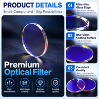 Filtre laser réfléchissant RGB ZhonNa pour équipements laser, pièces de plateforme de test optique, application de combinaison RGB, optique