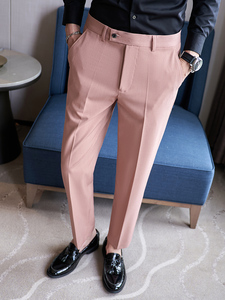 <span class=keywords><strong>Pantalon</strong></span> de costume d'affaires en <span class=keywords><strong>laine</strong></span> pour hommes de printemps <span class=keywords><strong>et</strong></span> d'été <span class=keywords><strong>pantalon</strong></span> extensible confortable <span class=keywords><strong>et</strong></span> mince <span class=keywords><strong>pantalon</strong></span> pour hommes de grande taille - Product Image 5