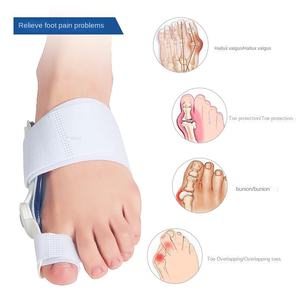 Correcteur d'orteils en gel <span class=keywords><strong>de</strong></span> silicone <span class=keywords><strong>Orthèse</strong></span> <span class=keywords><strong>de</strong></span> jour et <span class=keywords><strong>de</strong></span> <span class=keywords><strong>nuit</strong></span> avec séparateur d'orteils pour ajusteur velcro pour <span class=keywords><strong>Hallux</strong></span> <span class=keywords><strong>Valgus</strong></span> 'Big Foot' - Product Image 2