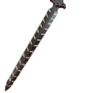 Couteau de poche tactique noir de haute qualité, en acier inoxydable, pour la survie en plein air, avec manche G10 et étui en caoutchouc, fabrication DIY OEM - Product Image 1